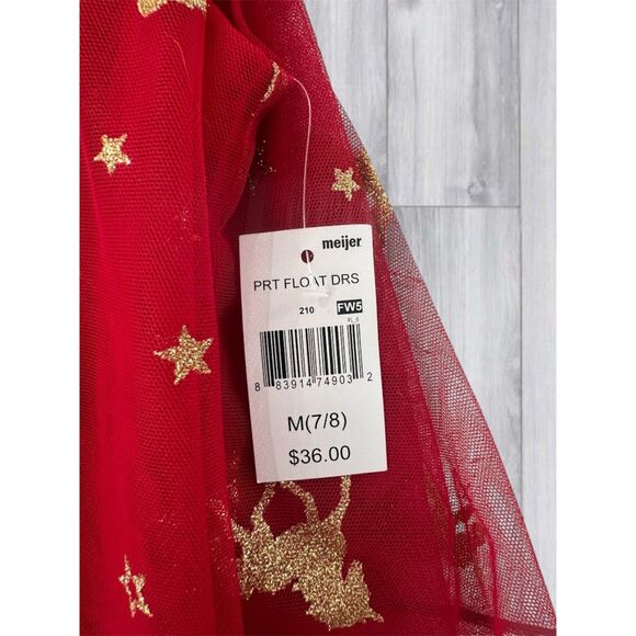 Lilt Girls Red Dress, Gold Unicorns, Birthday Christmas *New - Picture 4 of 4
